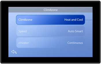 Select a Temperature Mode