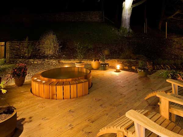 Gilpin Hotel Garden Suite Catbells Cedar Wood Hot Tub