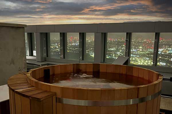 roof of West London’s 4th tallest skyscraper building